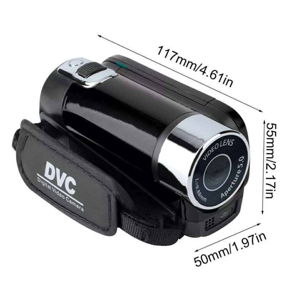 16MP HD-100 1080P Videokamera s 2,7palcovým displejem