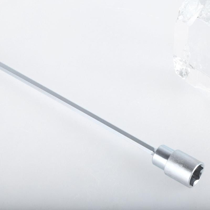 Husvagnar Vevförlängare Tändstift Hylsnyckel 30 cm Längd för Borrmaskin, 19 mm Sexkantig Mutter Husbilar Verktyg