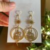 Handmade Boho Snake And Astrology Art Alloy Ear Jewelry For Women