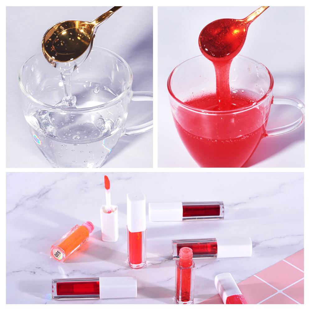 DIY Lipgloss Flüssigpigment Set Hausgemachte Lippenstiftfarben Herstellung Farbstoff Essenzöl Tropfen Färbeset für Lipgloss DIY Gebrauch
