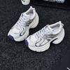 Small 6cm muffin sole heightening Paris Daddy shoes women's 2025 new thick-soled casual versatile trendy sports shoes