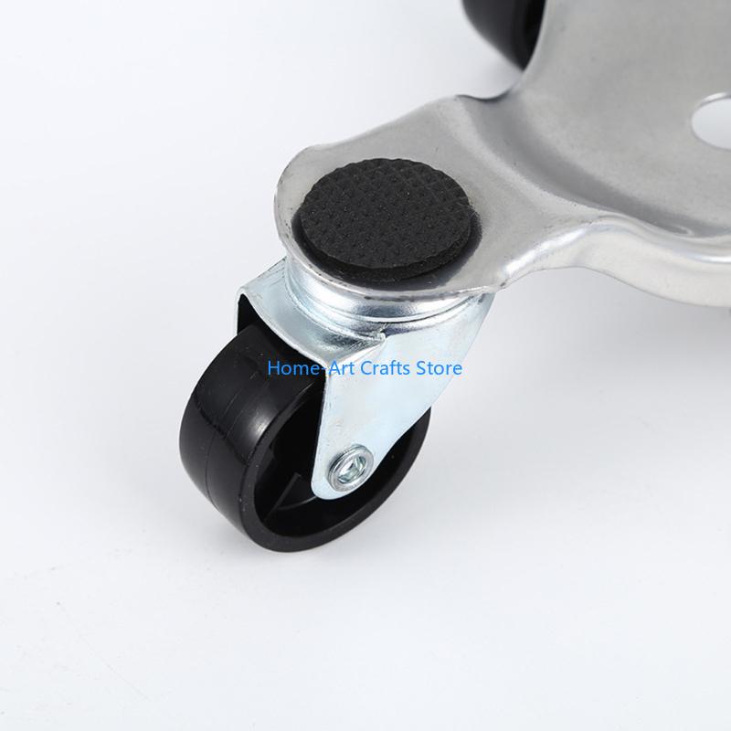 Y3NA Steel Heavy Load Carriers Triangular Base Rollers Smooth Furniture Moving Tool