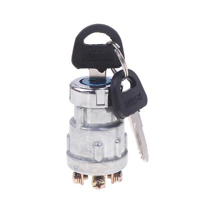 Universal Car Truck Tractor 4 Position Ignition On/Off/Start Ignition Switch Lock With 2 Keys For Petrol Engine Farm Machines