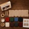 No-Sew Craft Fabric Poke Art Kit 3D Fabric DIY Craft Kit Gift Punch Needle Kit  Holiday Gift
