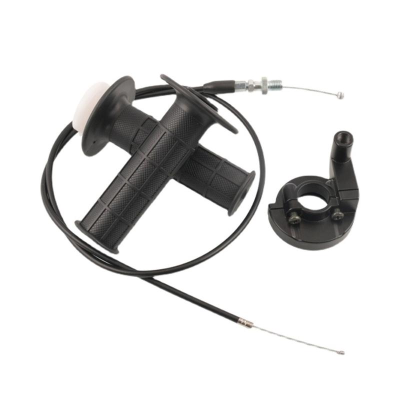 Weather Resistant Plastic Handle Grips Cable For ATV Motorcycle Featuring Smooth Throttle Response And Anti Slip Design