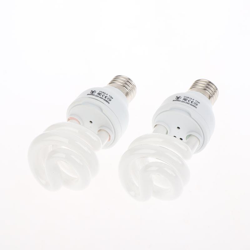 1 ks Lampy pro vyhřívání želv, ještěrek, hadů a plazů 13W/26W UV paprsky Energeticky úsporné světlo pro prohřívání terária 5.0 10.0 UVB lampa pro plazy