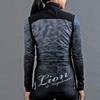 Lion de Capelmuur Cycling Vest, Stretch Wind Vest, Windproof and Water-Repellent, Black, Size L
