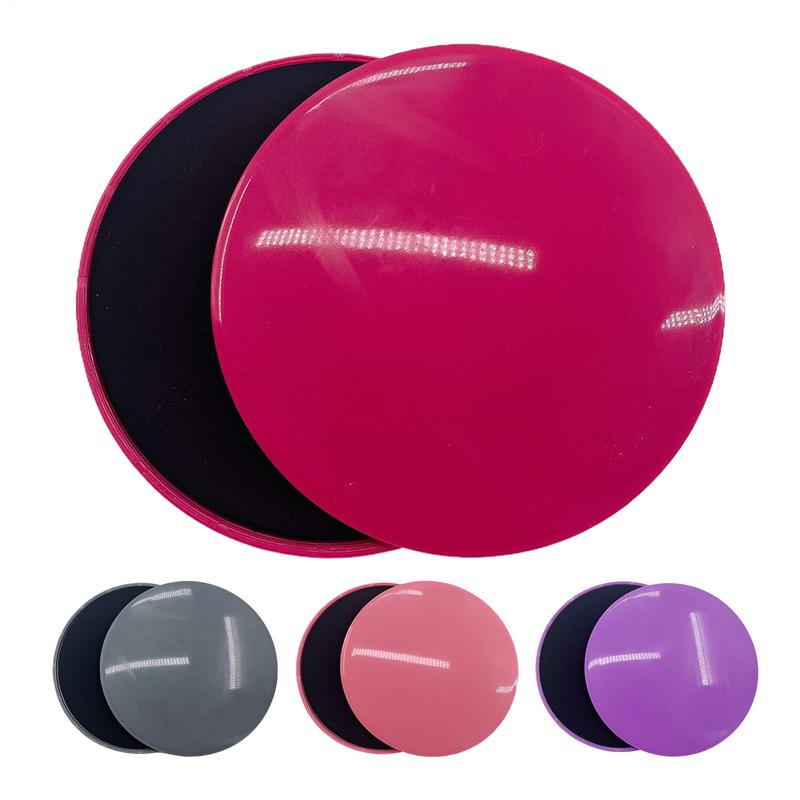 2 Sided Fitness Pilates Gliding Discs Core Slider Exercise Gliding Plate Yoga Core Sliders Abdominal Training Gliding Slider