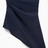 2025 Spring Women's Slim Versatile Strapless Pleated Vest