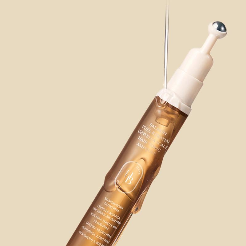 [HEVE BLUE] Salmon Pullkeratin Centella Scalp Hair Tonic Ampoule 16.5ml