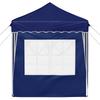 Pop Up Party Tent 195 X 195 X 245 Cm Blue Oxford Fabric