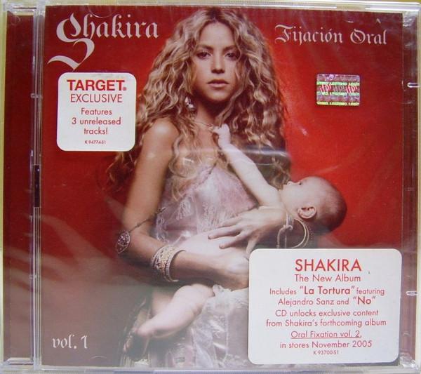 

CD SHAKIRA - Fijacion Oral vol. 1 EK94774 Epic 2005 US Rock Used