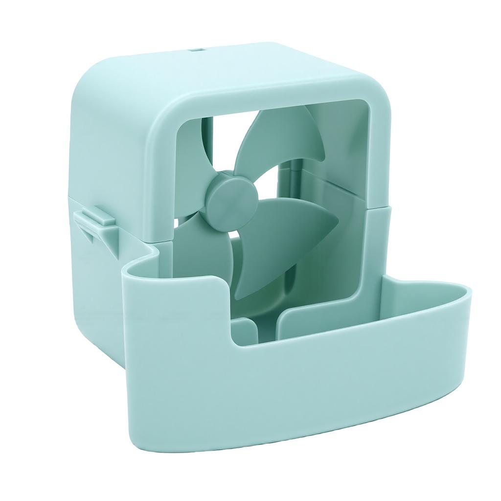 Hanging Ice Cooler Attachment 4 Ice Cups 1 Hook Reusable Clip On Fan Cooler Portable Cooling Fan Ice Box Hangable Fan