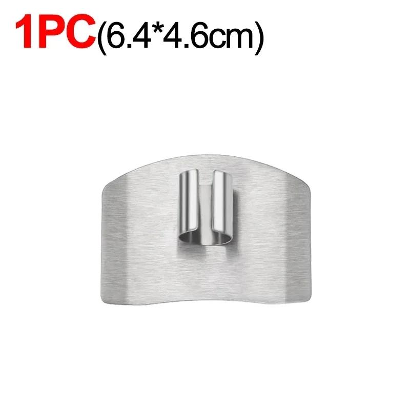 

Creative Fashion 1/2/3pcs Stainless Steel Finger Guard Cutting Shiel Adjustable Vegetable Cutting Thumb Guard Finger Protector T