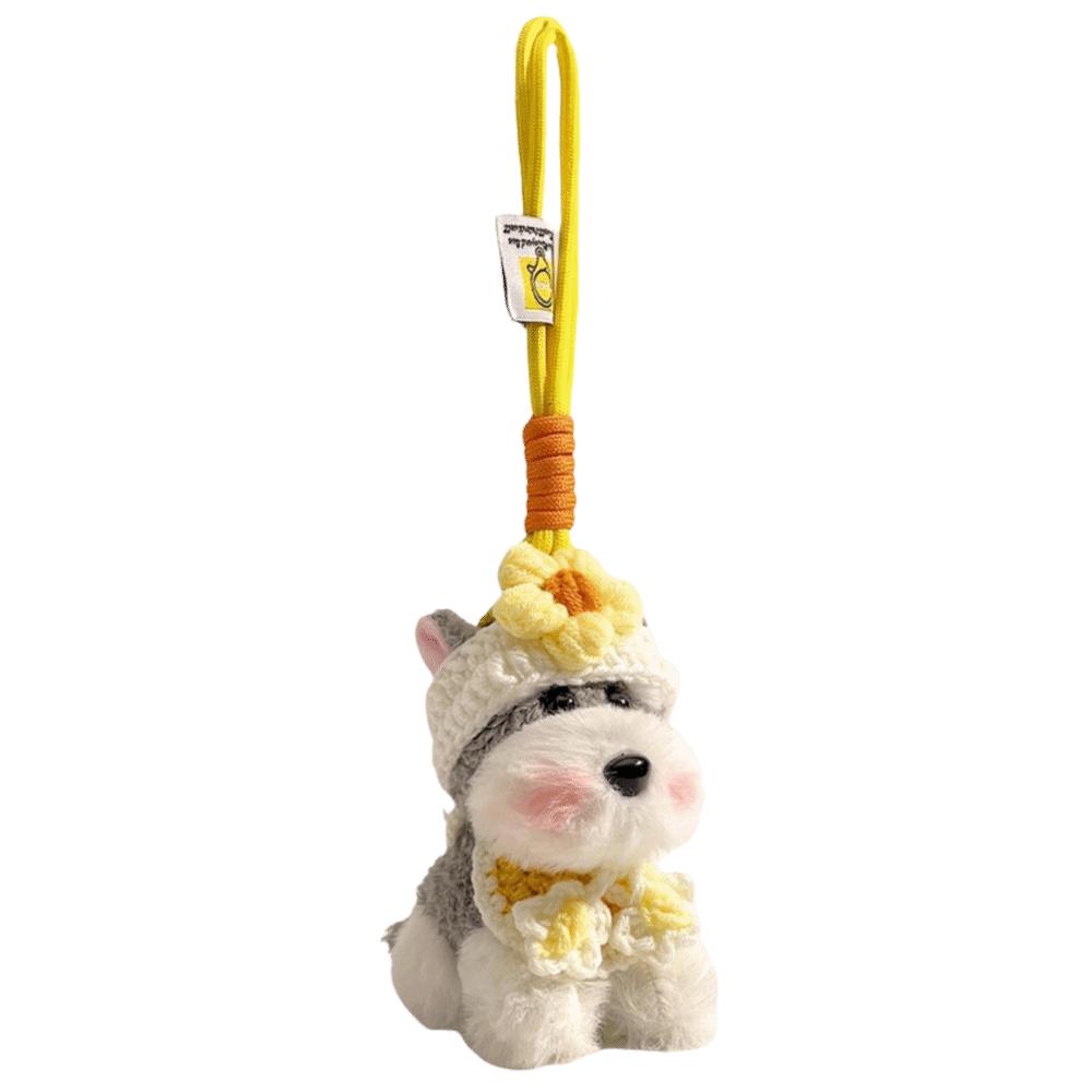 Multifunctional Bag Charm Cartoon Plush Puppy Bag Pendants Cute Bag Accessories  Cute Style