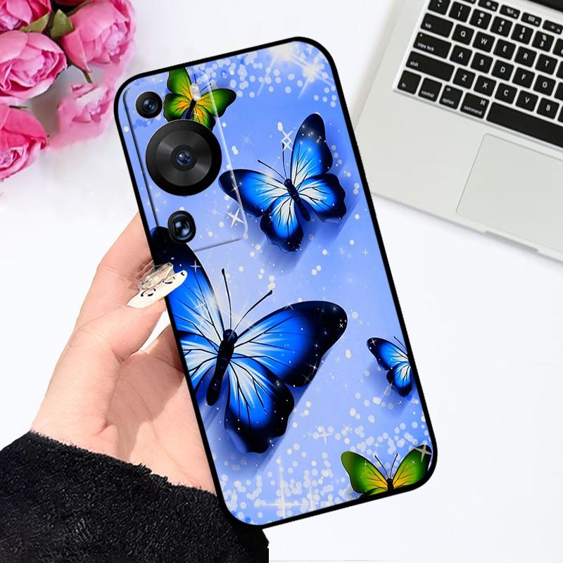 For Huawei P60 Pro Coque Case P 60 Color Printing Soft Silicone TPU Phone Cover For Huawei P60 Art 4G Shockproof Bumper Fundas