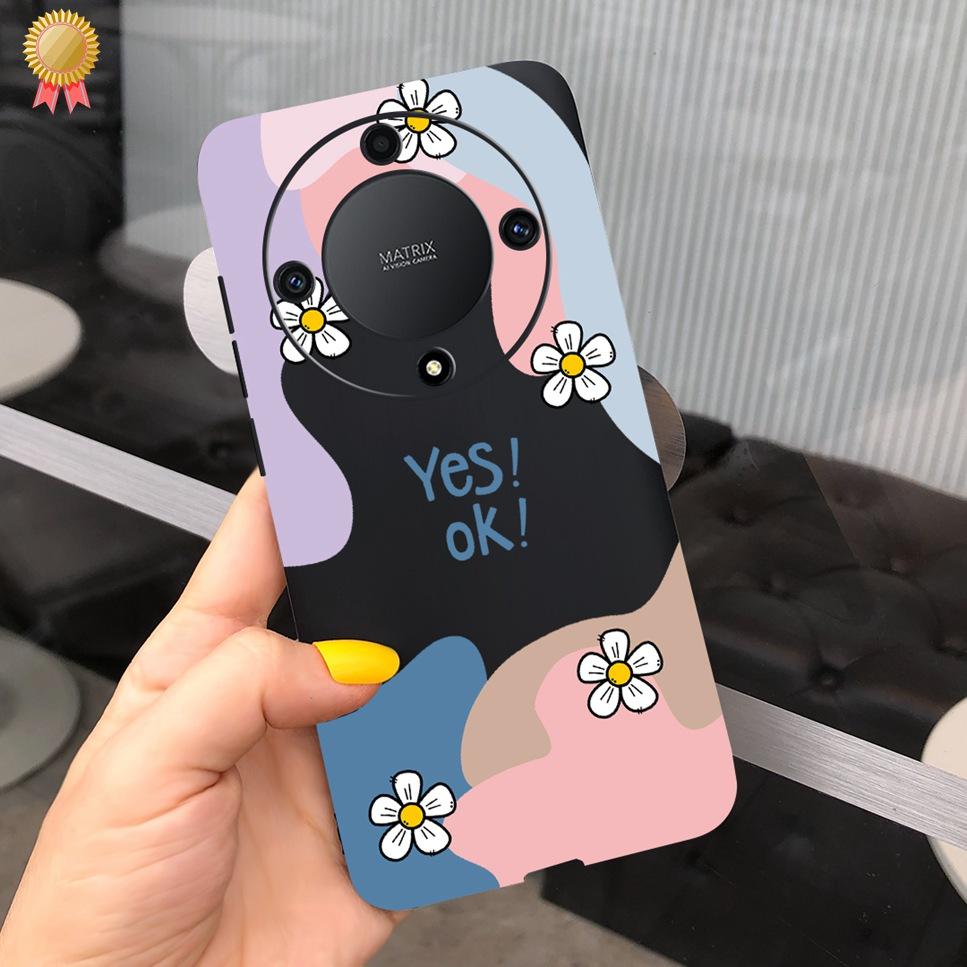 Luxury Case For Honor X9a Soft TPU Capa COOL New Cute Animal Painted Back Coque For Honor X9a X8A X7A 9XA 8XA 7XA  Bumper Bags