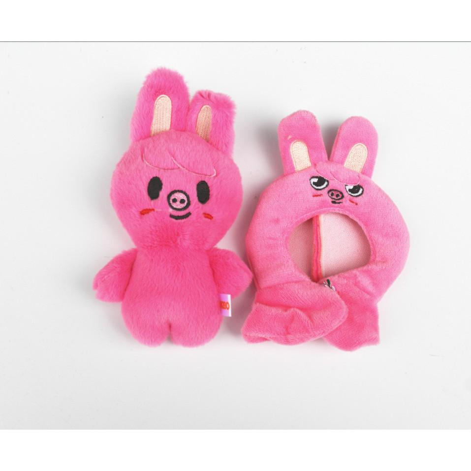 Bibs Series Cloak Plush Toys Dwaekki Seoul FM Wolf Chan Stuffed Animal Plushies Doll