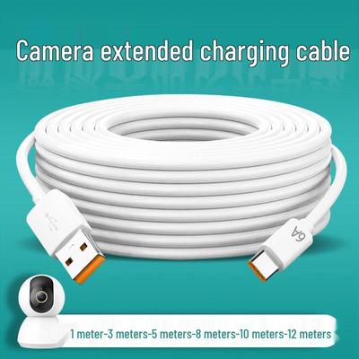 Type-C Data and Charging Cable with Power Monitoring: 5m & 10m Length Options