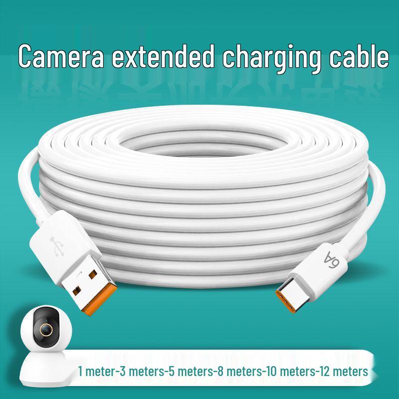 

Кабель для передачи данных и зарядки Type-C с мониторингом мощности: Варианты длины 5 м и 10 м 5m