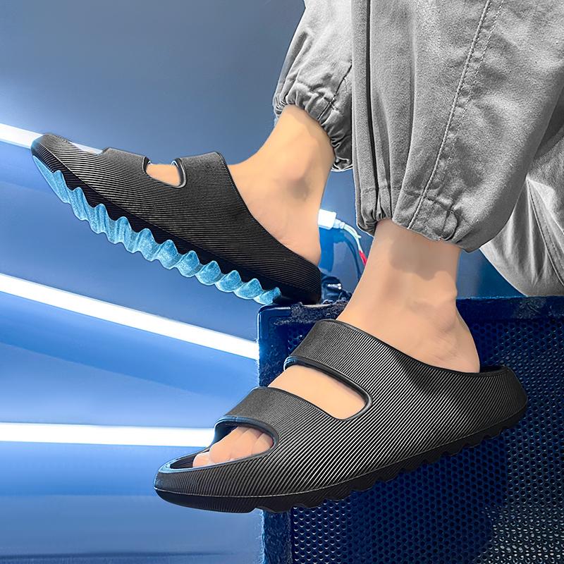Fashion Men Sandals Orthopedic Slides Sandals Outdoor Beach Women Shoes With Arch Support Cloud Slippers For Plantar Fasciitis
