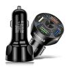 3a Qc3.0 4usb Car Lighter Charger 12-24v Car Quick Charger Adapter With Led Light For Iphone Car Phone Charger