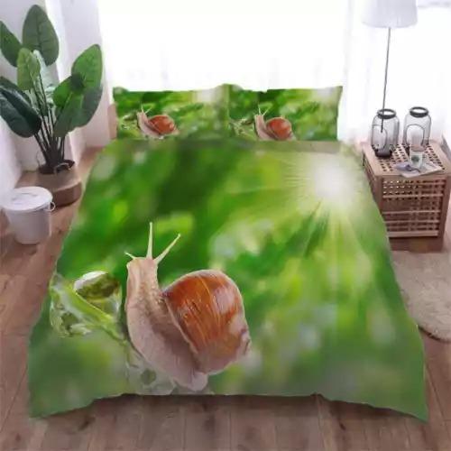 

Snail Soft Duvet Cover Beding Decoration Gift First Choice Suitable for Children Young Boys Young Girls plus Adult Peoples Soft Warm plus Breathable 100*200cm Single