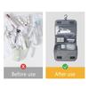 Foldable Toiletry Bag Organizer Hanging Storage Bag Bathroom Makeup Bag Case Cosmetic Bag Travel Bag For Travel Business