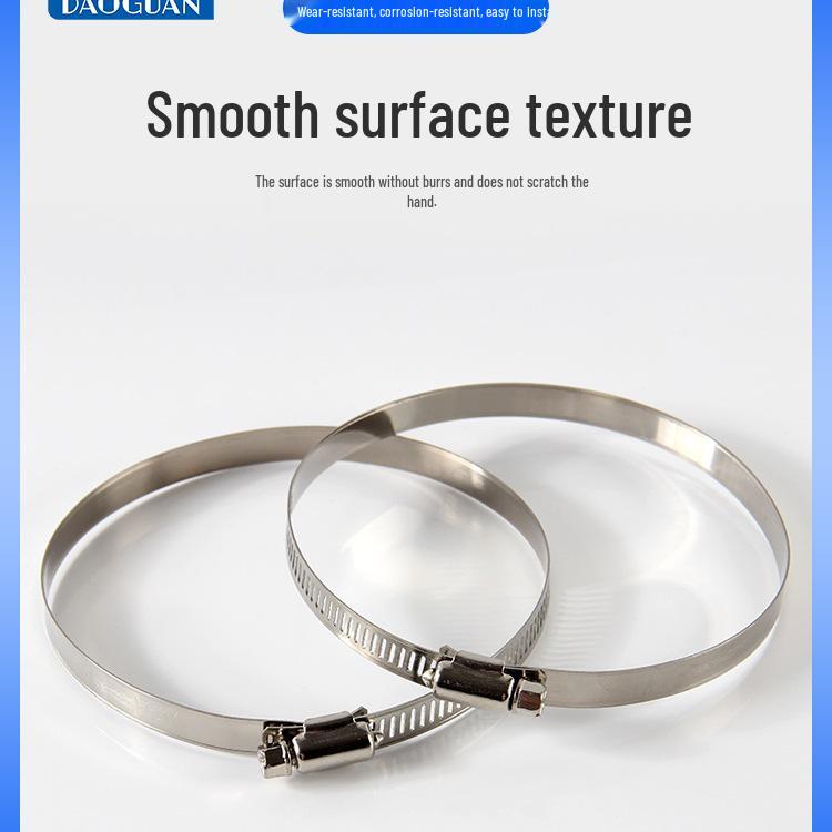 Stainless Steel Worm Gear Hose Saddle Clamp Bracket