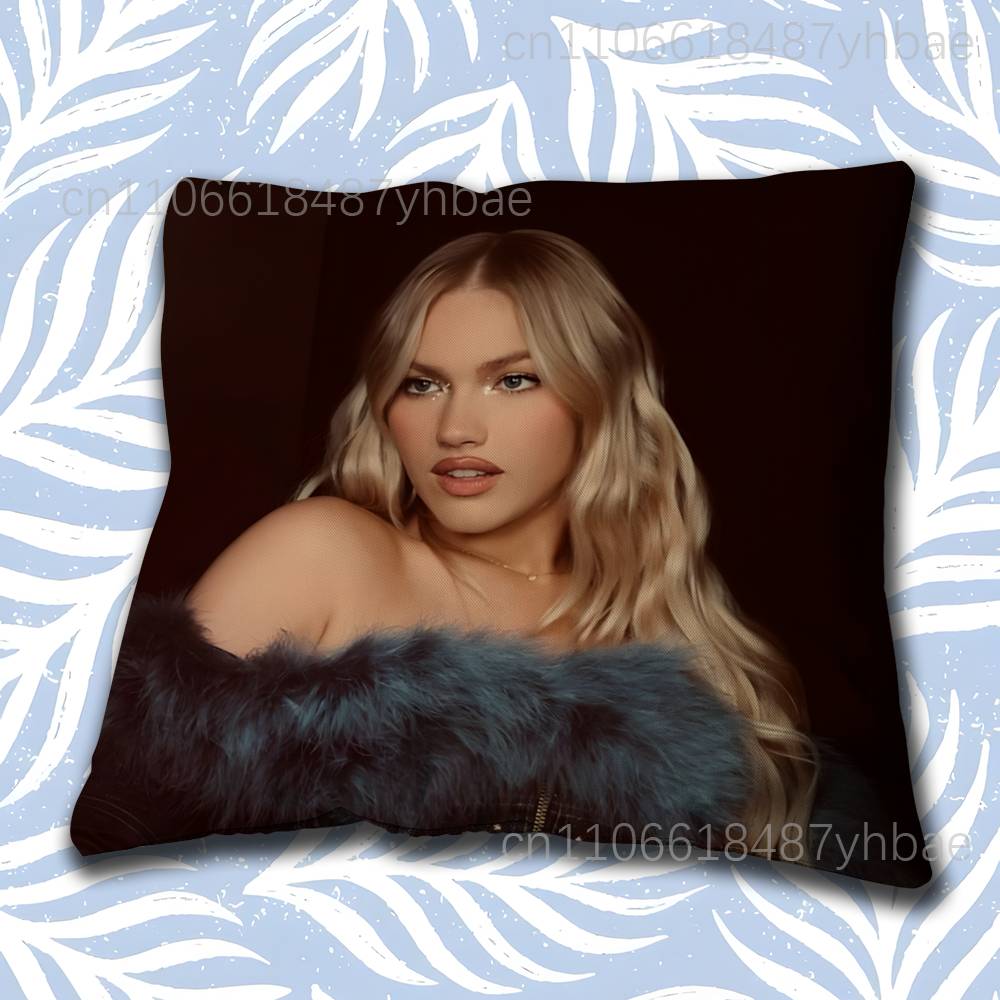 FFreya Skye Singer Pillow Case Short Plush Sofa Decorative Gift Home Doublesided Printing Cushio