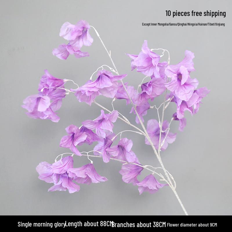 Purple Floral Wedding Arrangement - Silk Hydrangea, Rose, Bamboo Leaves & Grass for Flower Arches