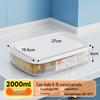 Jiabangshou Refrigerator Fresh-Keeping Storage Box