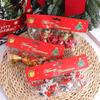 Golden Silver Christmas Hanging Bells Not Ringing Pendant Xmas Tree Decorations 4.5cm Window Door Christmas Bells Ornaments