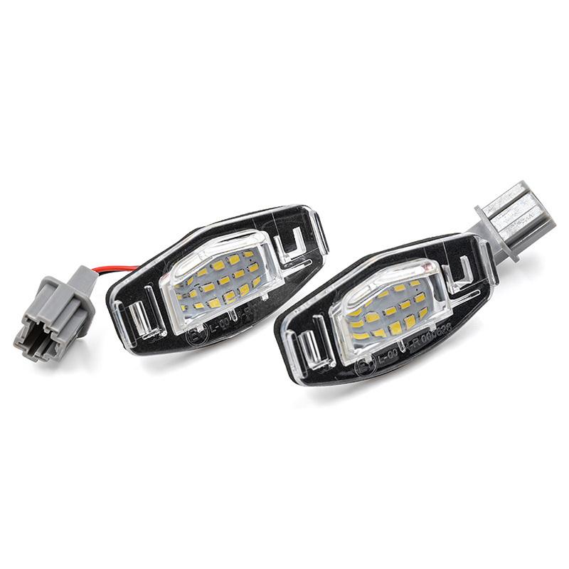 For Honda Civic Sedan Accord Type R EP3 City MK4 Odyssey For Acura RL TL TSX ILX RDX MDX Led License Plate Light Auto Tag Lamp