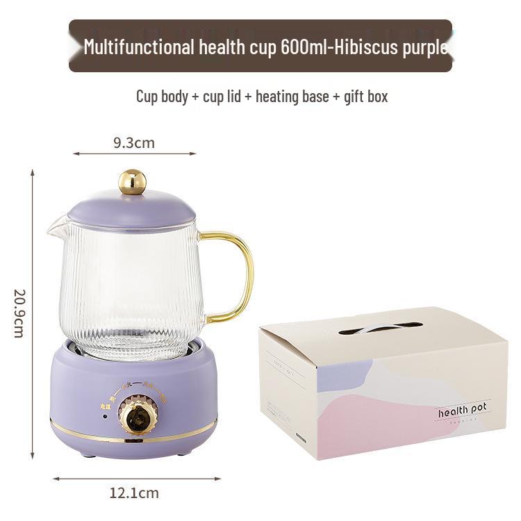 Yueerde Multi-Function Electric Heating Cup - Mini Tea & Health Pot for Office