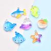 Ocean Series Resin Keychain: Whale, Octopus, Dolphin, Starfish, Mermaid Jewelry Accessories