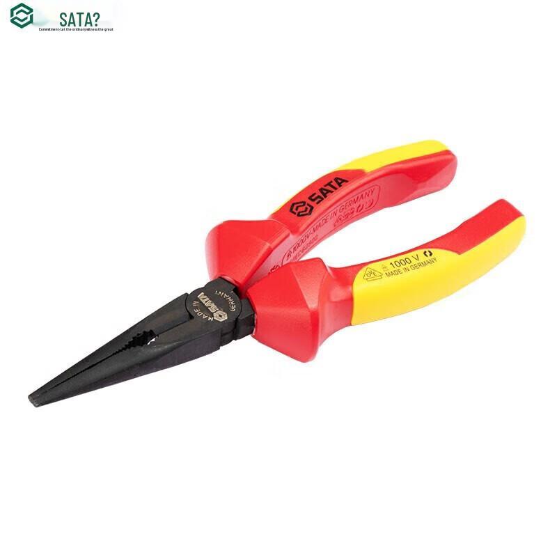 SATA G-Series 6-inch VDE Insulated Long Nose Pliers