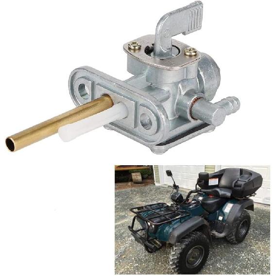 For Suzuki Quadsport Z90 Gas Valve - Qiilu Fuel Switch, Gas Fuel Petcock Valve Switch Fit for Suzuki King Quad 300 1992-2000 Replacement