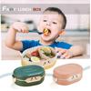 Scatola per il pranzo in plastica per bambini, con fondo isolato, per il pranzo dei cartoni animati
