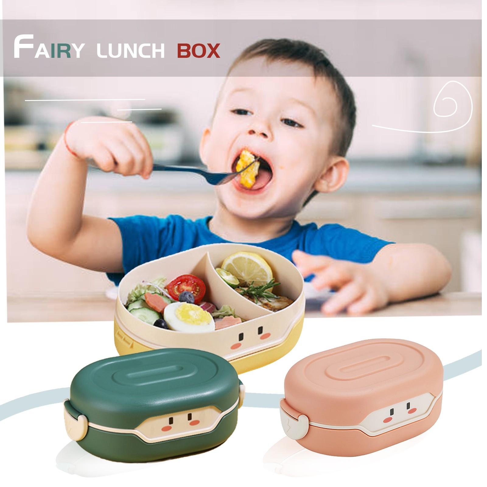 

Children s Cartoon Lunch Insulated Bottom Box Microwaveable Plastic Lunch Box