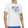 Jordan T-shirt a maniche corte sportiva con stampa fotografica da uomo Top Bianco DA9895-100