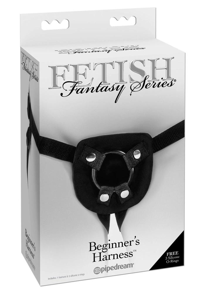 Fetish Fantasy Series - Adjustable Strap-On Harness with 3 Rings