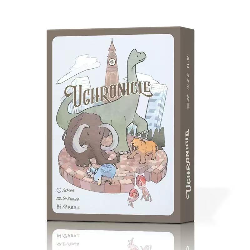 

UGHRONICLE Board Game Cards Eating Dun Mechanism Hand Management 2-3 People Strategy Gathering Games