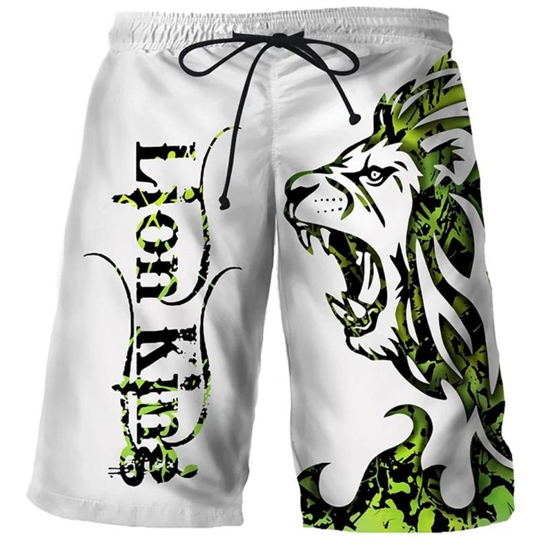 3d Print Shorts Men Breathable Quick-drying Gym Fitness Shorts Plus Size Loose Fashion Drawstring Unisex Shorts
