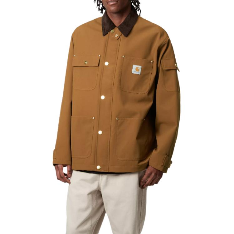 Carhartt WIP SS25 Multi-Pocket Design Casual Loose Long Sleeve Jacket Men Jacket I034424-00S-XX