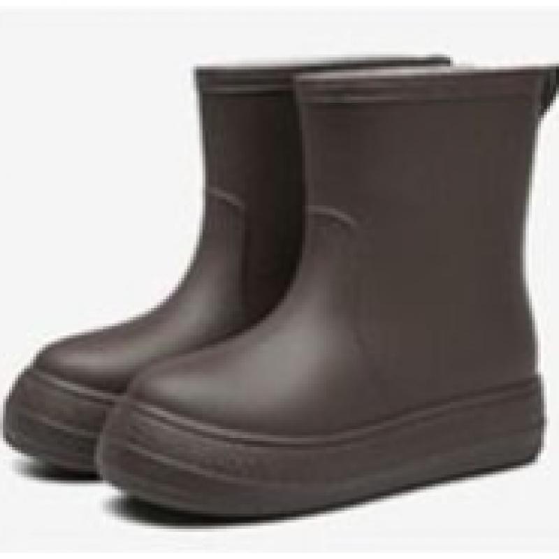 New Arrivals Open Run Women Wedge Rain Boots Waterproof Summer Ankle