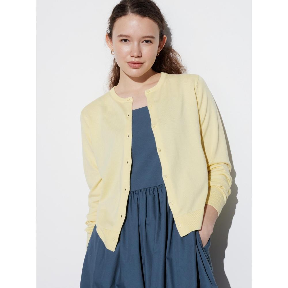Uniqlo Uv Protection Crew Neck Cardigan  Long Sleeve 