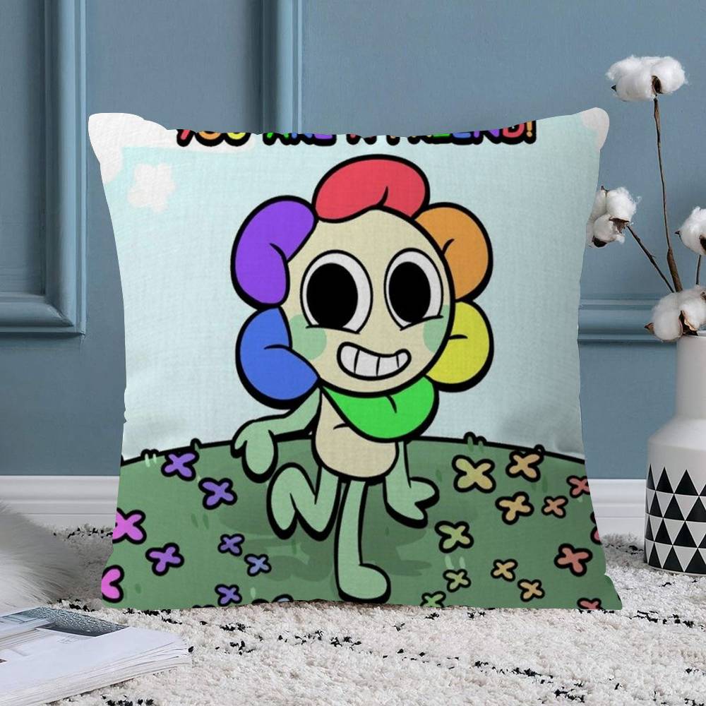 Game DDandys World Pillow Cover Sofa Cushion Cover Home Room Decoration Children Gift