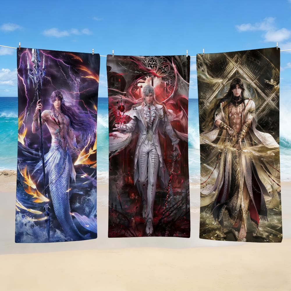 Towel Collection Textile Bathrobe Beach Quick-Drying Deepspace Lightweight Portable Camping Love And Swim Pool Travel