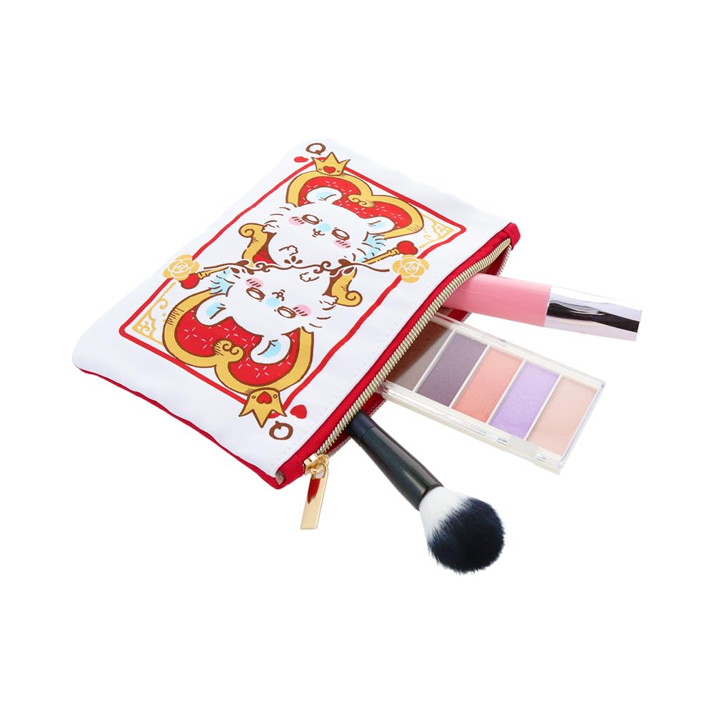 Sunstar Stationery Chikawa Pouch Flat Pouch Wonder Tea Time Playing Cards B S2332256